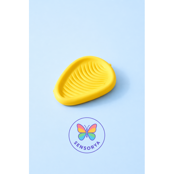 Fidget de doigt - Trait- Jaune