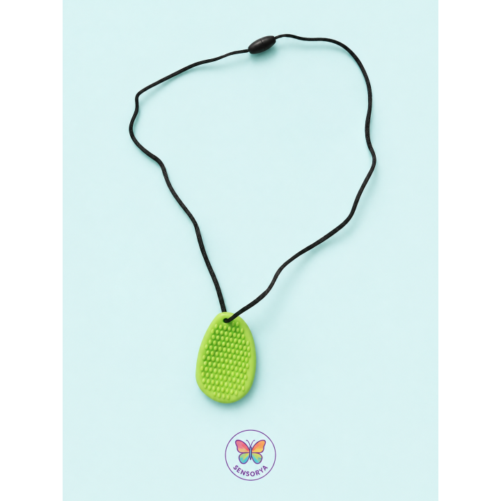Collier sensoriel à mordiller - Oval