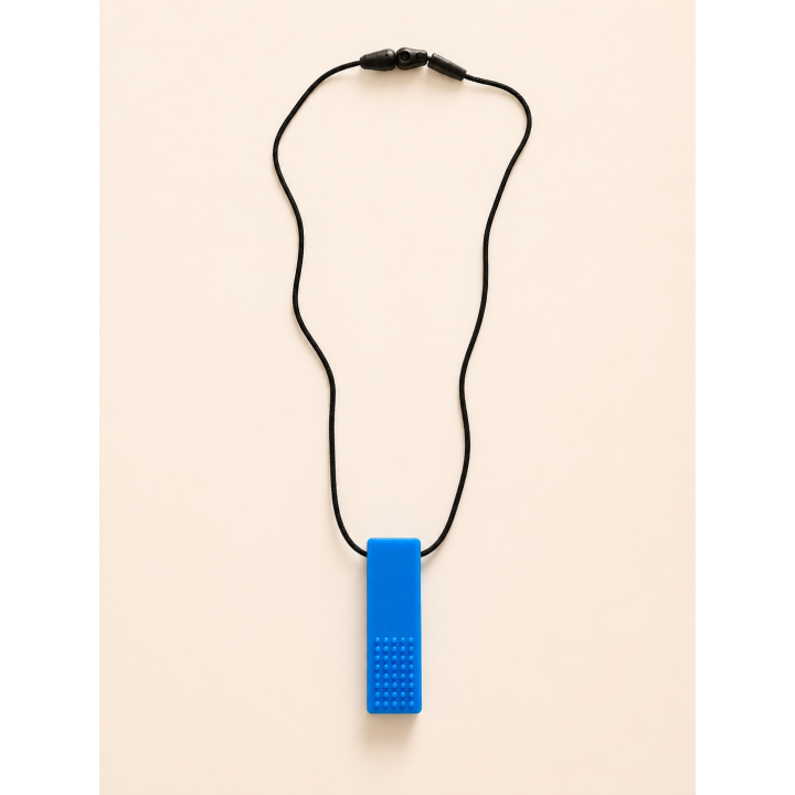 Collier sensoriel à mordiller - Brique