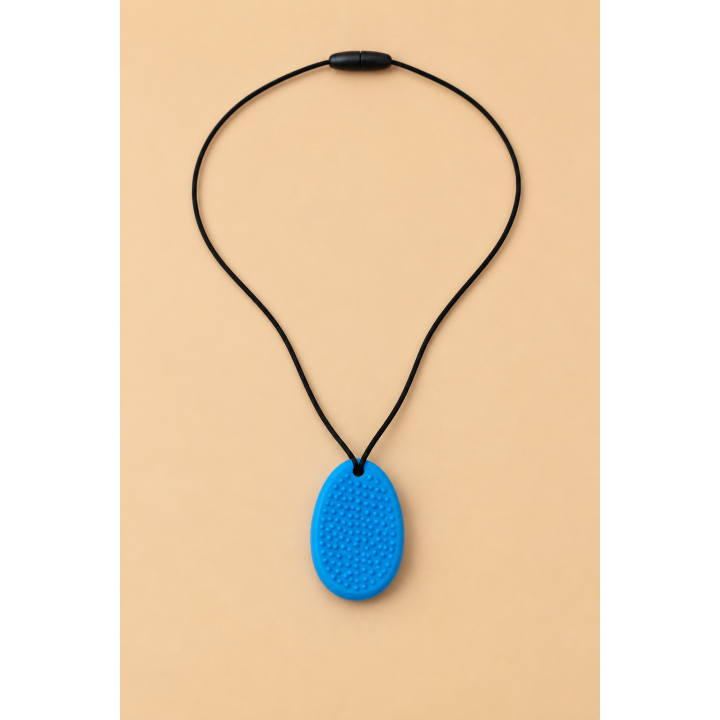 Collier à mordiller sensoriel – Ovale | Sensorya