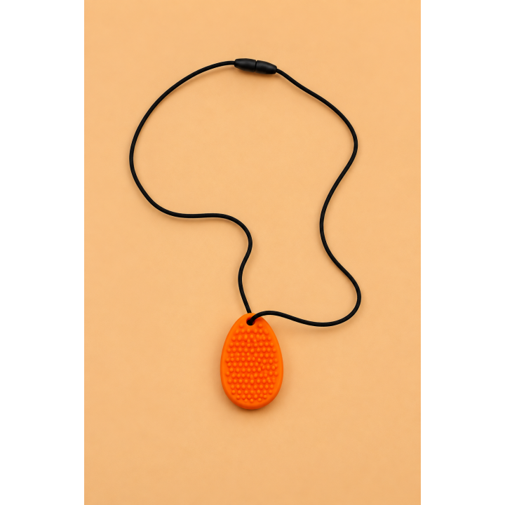 Collier à mordiller sensoriel – Ovale | Sensorya