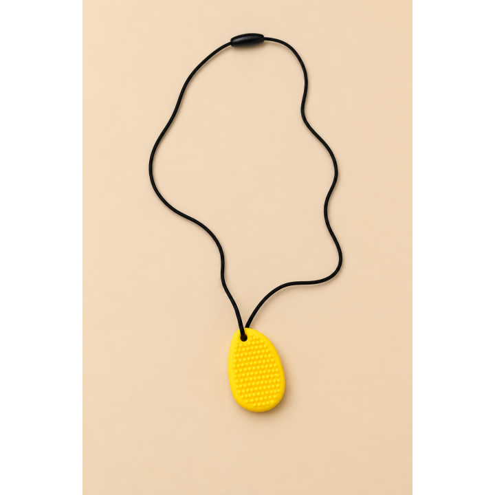 Collier à mordiller sensoriel – Ovale | Sensorya