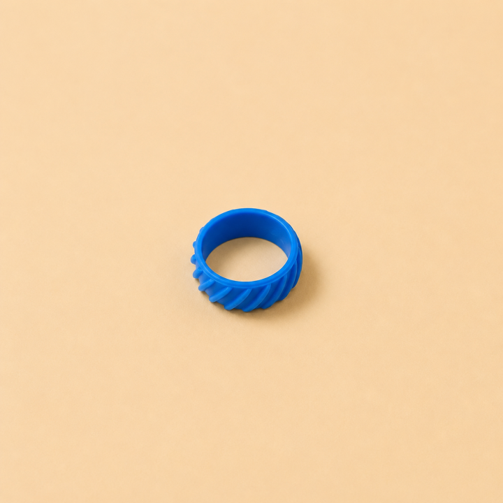 Bague sensorielle en silicone – Taille M