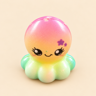 Squishy Pieuvre – Jouet sensoriel à presser | Sensorya