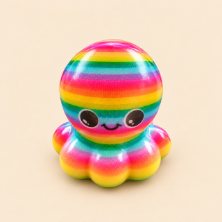 Squishy Pieuvre – Jouet sensoriel à presser | Sensorya