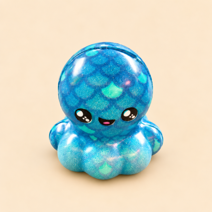 Squishy Pieuvre – Jouet sensoriel à presser | Sensorya