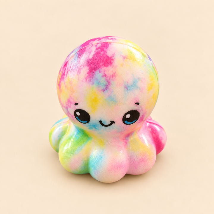 Squishy Pieuvre – Jouet sensoriel à presser | Sensorya