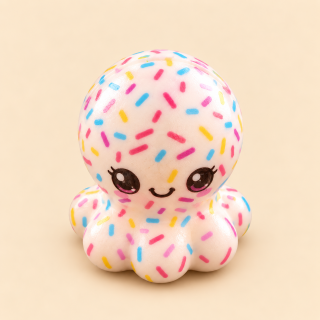 Squishy Pieuvre – Jouet sensoriel à presser | Sensorya