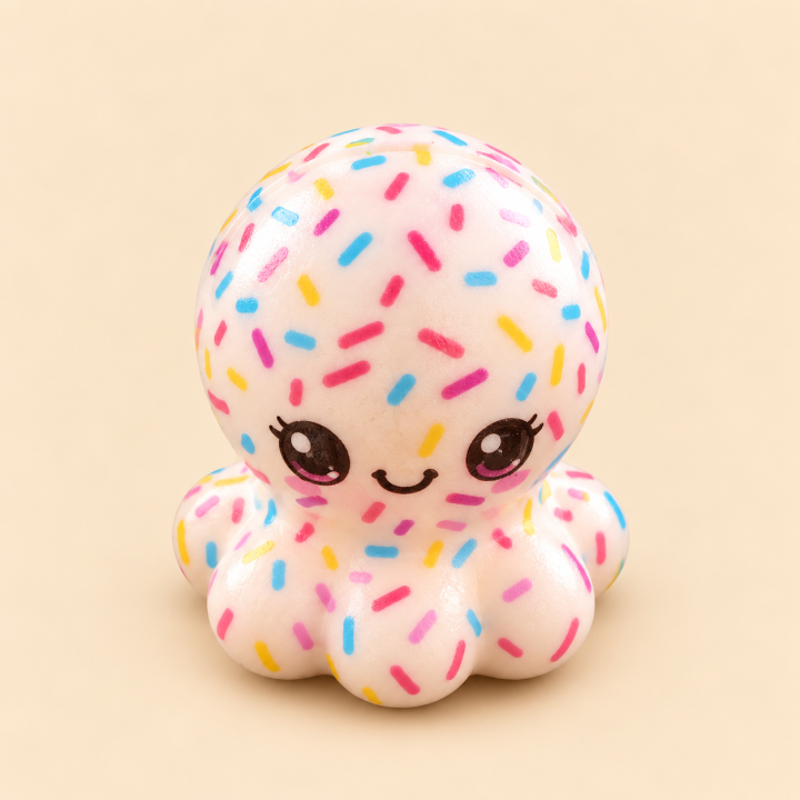 Squishy Pieuvre – Jouet sensoriel à presser | Sensorya