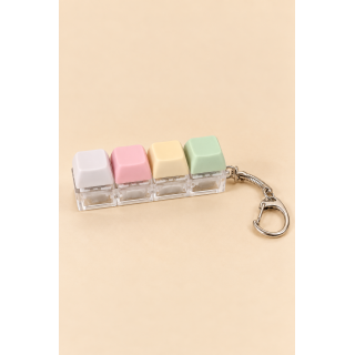 Porte-clé anti-stress Fidget – Touches clavier | Sensorya