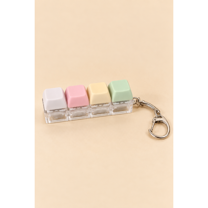 Porte-clé anti-stress Fidget – Touches clavier | Sensorya