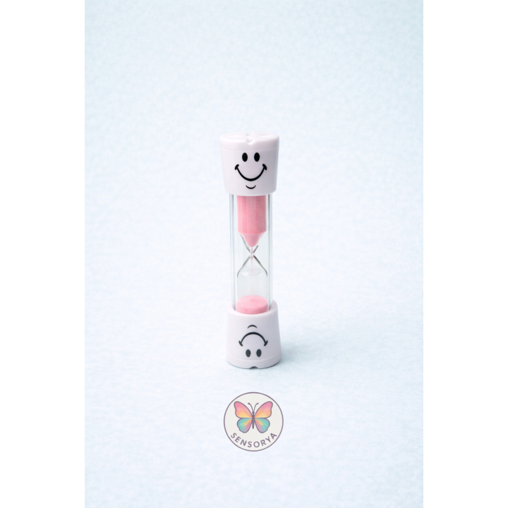 Petit sablier brosse à dents – rigolo et malin