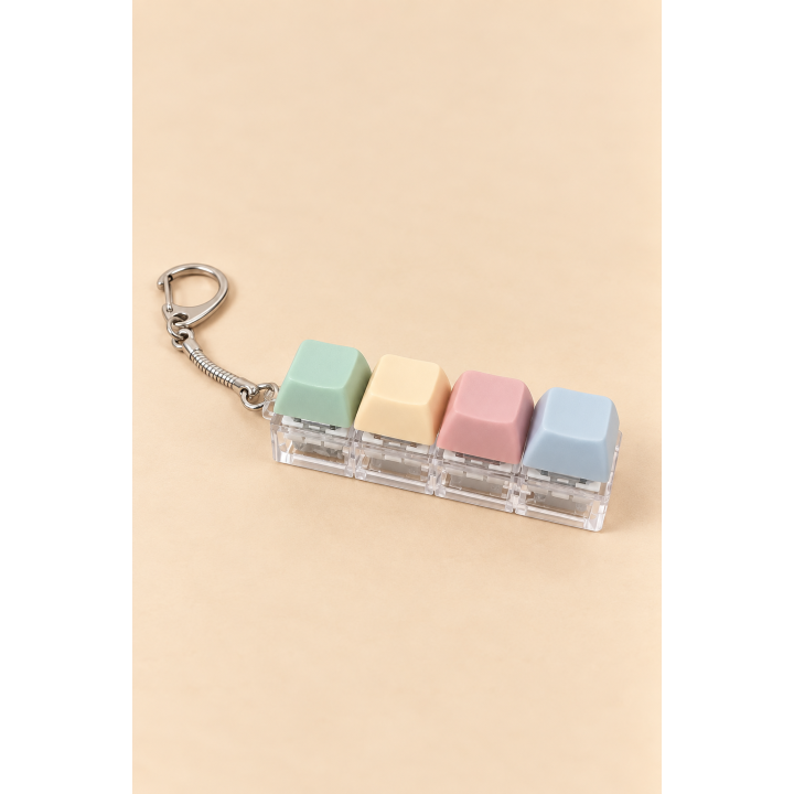 Porte-clé anti-stress Fidget – Touches clavier | Sensorya