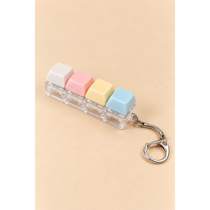Porte-clé anti-stress Fidget – Touches clavier | Sensorya