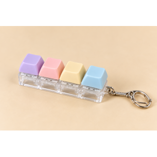 Porte-clé anti-stress Fidget – Touches clavier | Sensorya