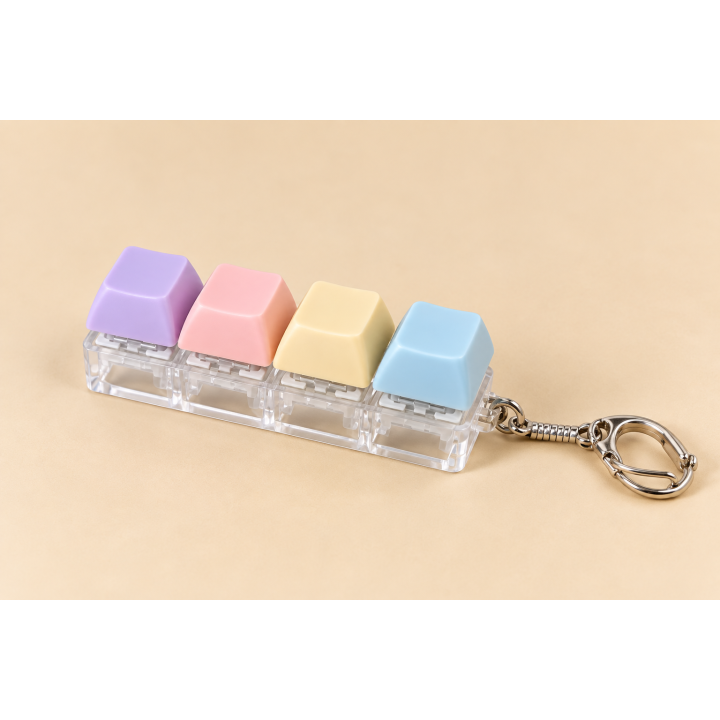 Porte-clé anti-stress Fidget – Touches clavier | Sensorya