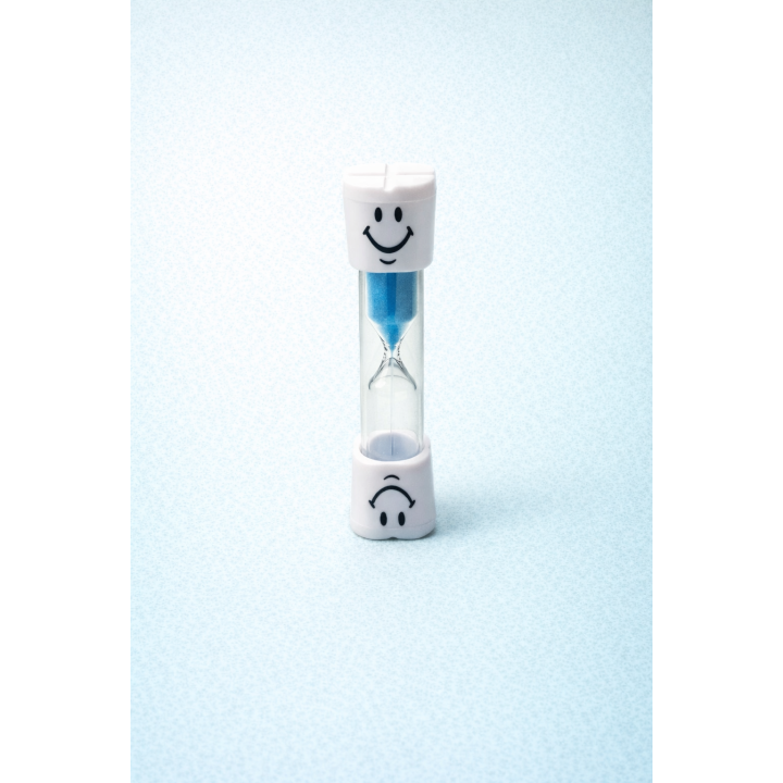 Petit sablier brosse à dents – rigolo et malin