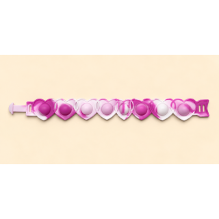 Bracelet sensoriel enfant Pop It à cœurs – Fidget anti-stress