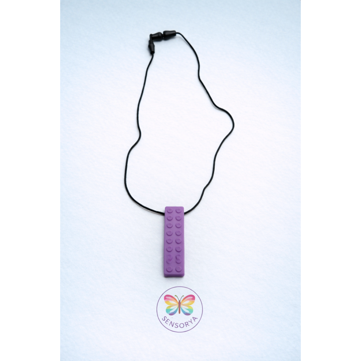 Collier sensoriel à mordiller - Légo