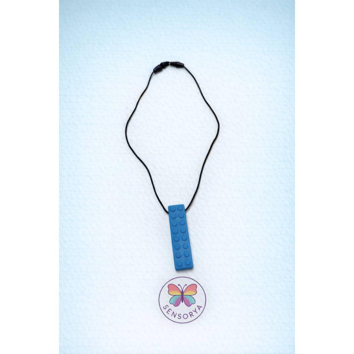 Collier sensoriel à mordiller - Légo