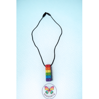 Collier sensoriel à mordiller - Légo