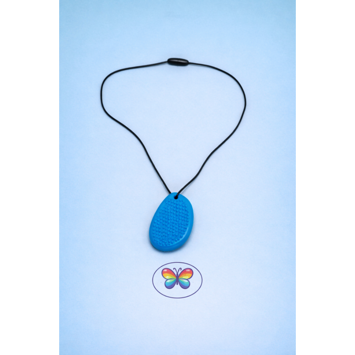Collier sensoriel à mordiller - Oval