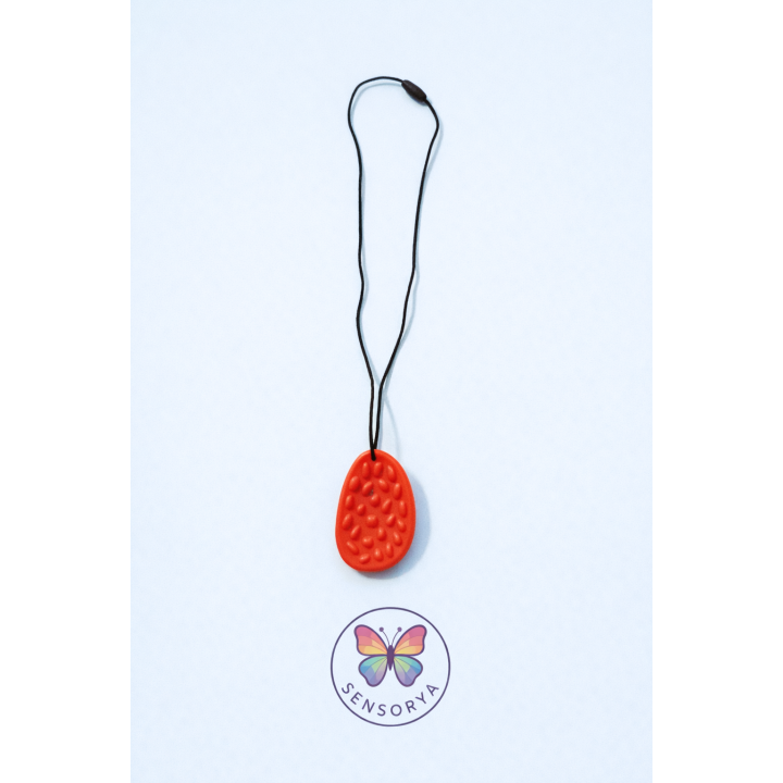 Collier sensoriel à mordiller - Oval