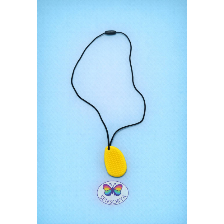 Collier sensoriel à mordiller - Oval