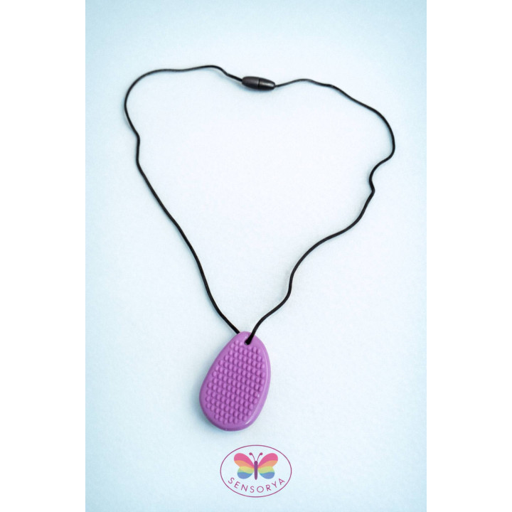 Collier sensoriel à mordiller - Oval