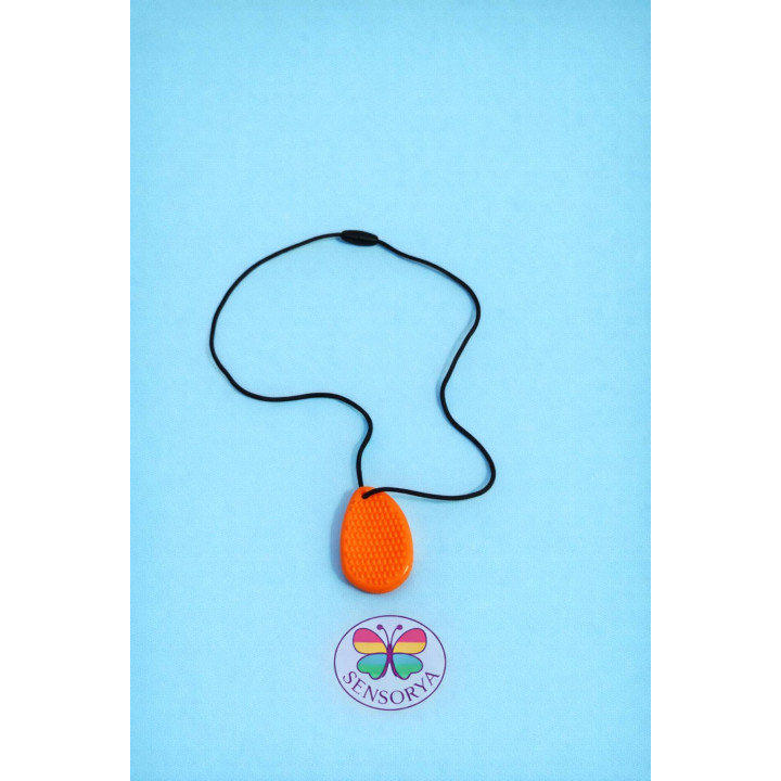 Collier sensoriel à mordiller - Oval