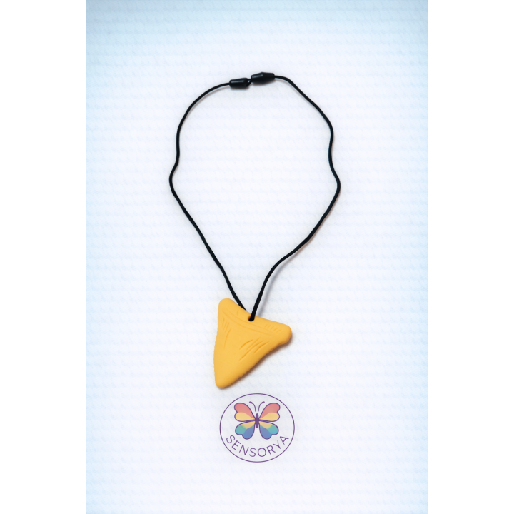 Collier sensoriel à mordiller - Triangle