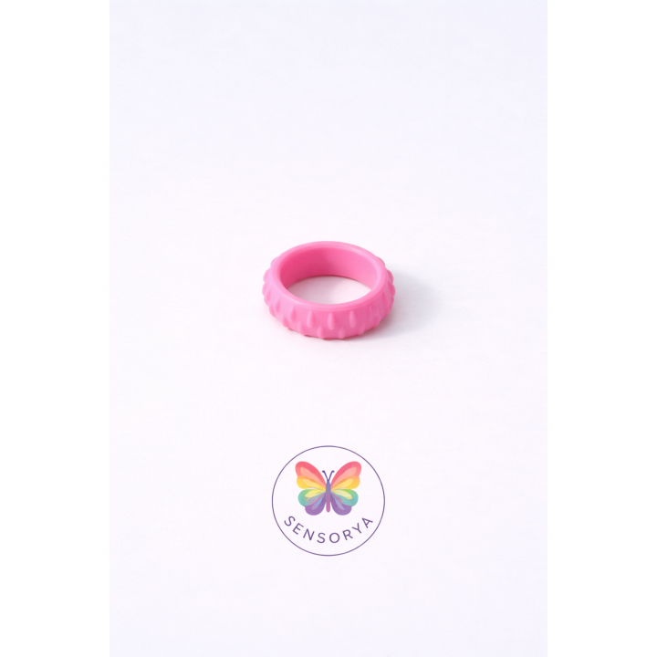 Bague sensorielle sillicone - Enfant