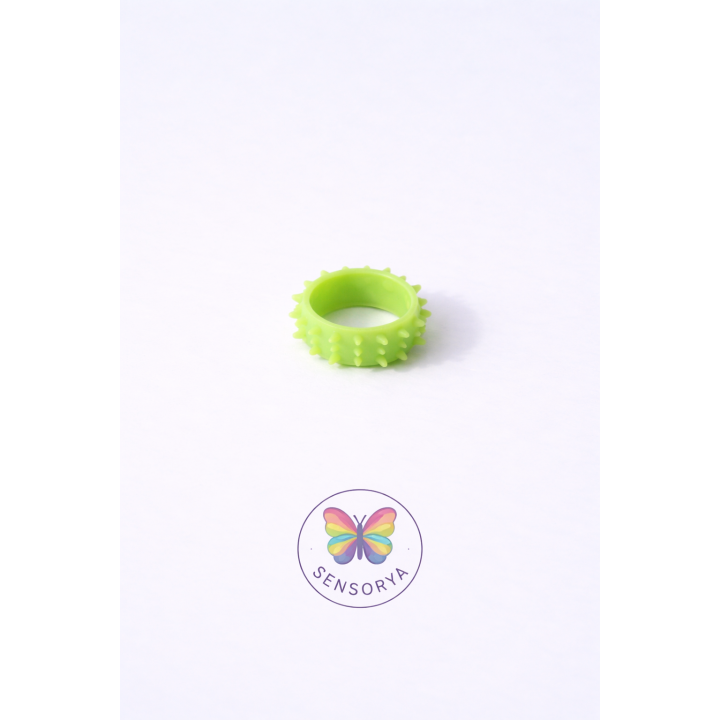 Bague sensorielle sillicone - Enfant